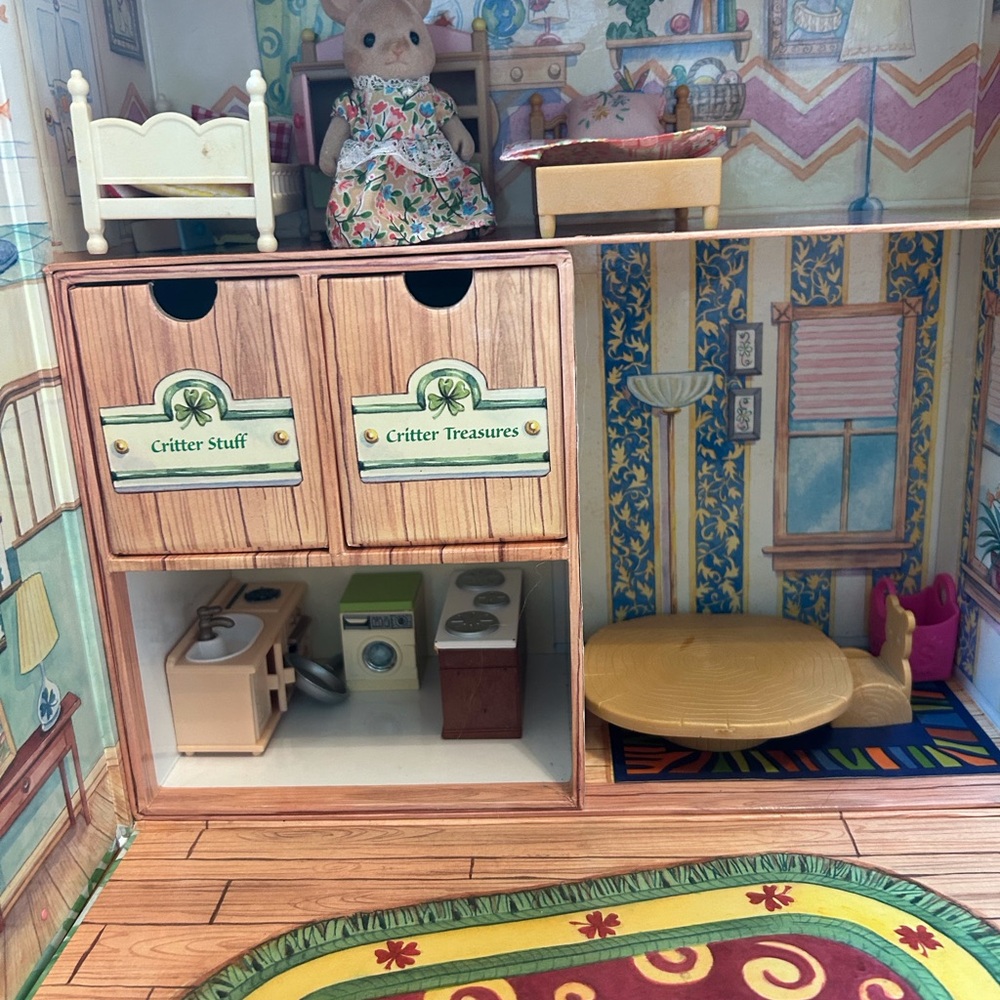 Calico Critters Discontinued Carry & Play Case - Picture 4 of 5